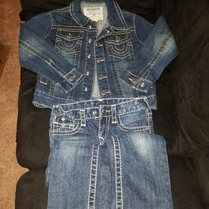 2pc Jean Suit